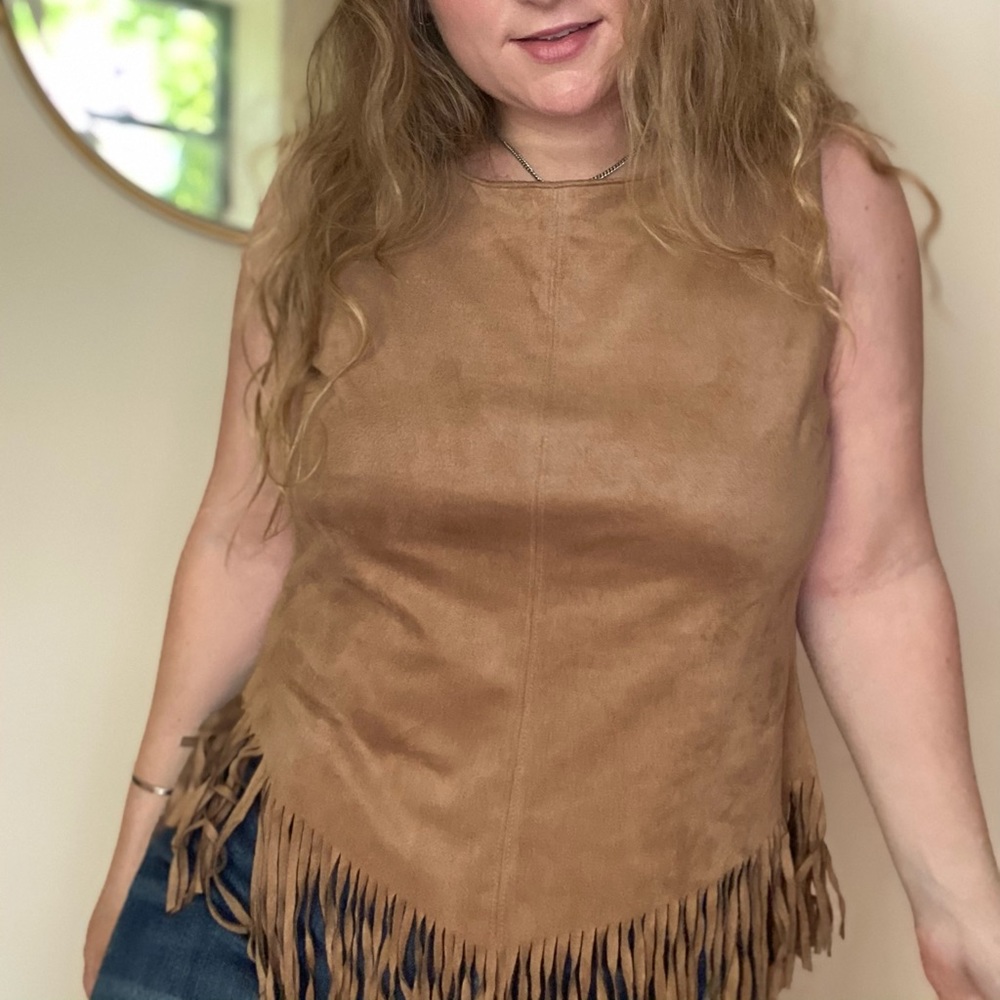 Nic & Zoe 70s Fringe Top